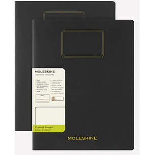 Cuaderno Estudiante. Set De 2 - Tapa Blanda - Xxl - Negro - Lisa - Moleskine