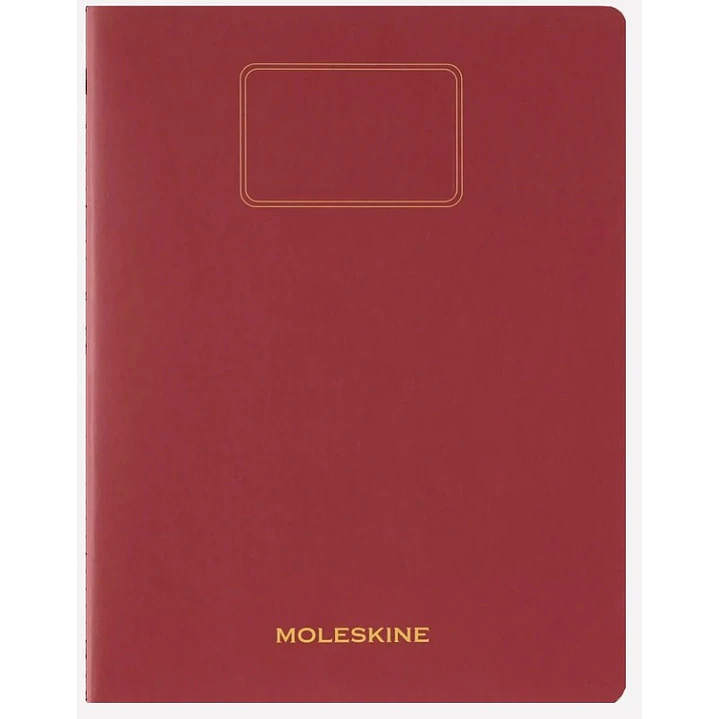Cahier Caderno Estudiante Tb Rojo Arandano Lisa - Moleskine 1