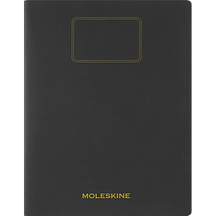 Cuaderno Estudiante Xxl Tapa Blanda Negro De Rayas - Sin Autor