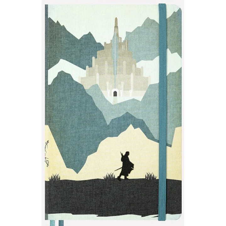 Limited Notebook El Señor De Los Anillos Aragorn Td Large De Rayas - Moleskine 1