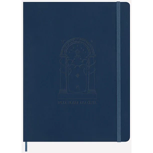 Limited Notebook El Señor De Los Anillos Gandals Tb Xl De Rayas - Moleskine