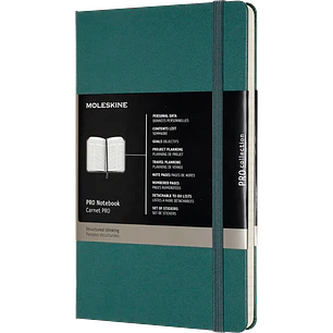 Libreta Moleskine Pro Tapa Dura/large/verde Bosque - Por Definir