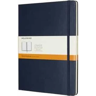 Classic Notebook Td Xl Azul Zafiro De Rayas - Moleskine