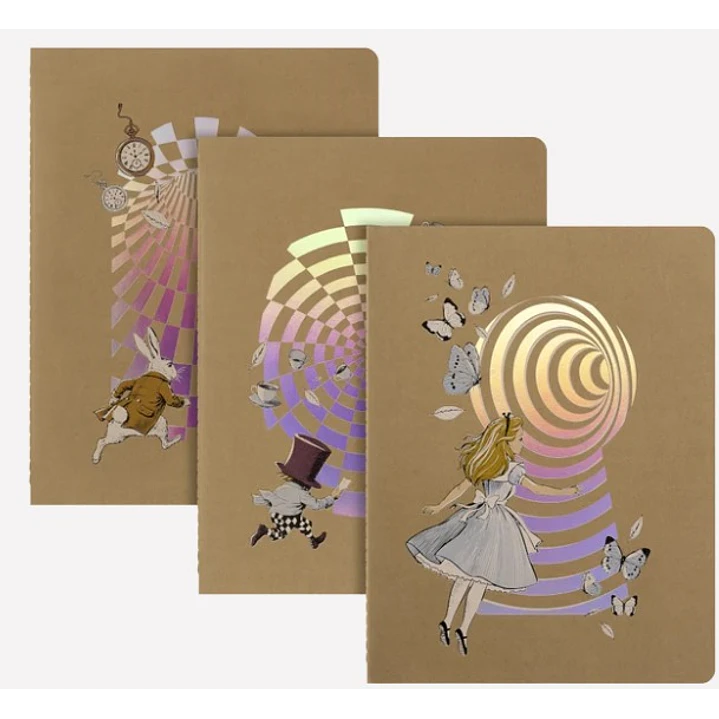 Limited Cahier Alicia En El Pais De Las Maravillas Tb Xl De Rayas - Moleskine 1