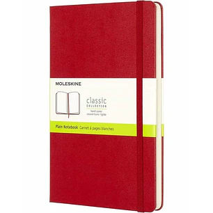 Classic Notebook Td Large Rojo Escarlata Lisa - Moleskine
