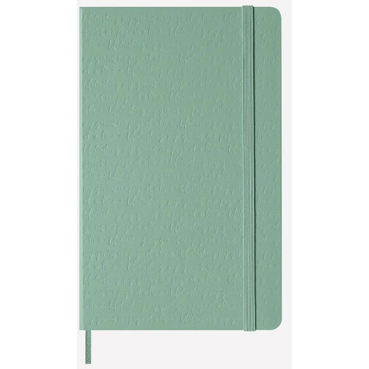 Classic Notebook Td Con Relieve Large Verde Salvia Lisa - Moleskine 1