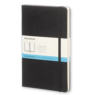 Classic Notebook Td Large Negro De Puntos - Moleskine