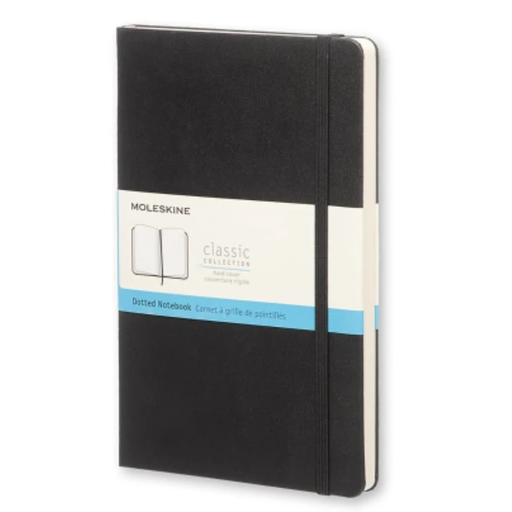 Classic Notebook Td Large Negro De Puntos - Moleskine 1