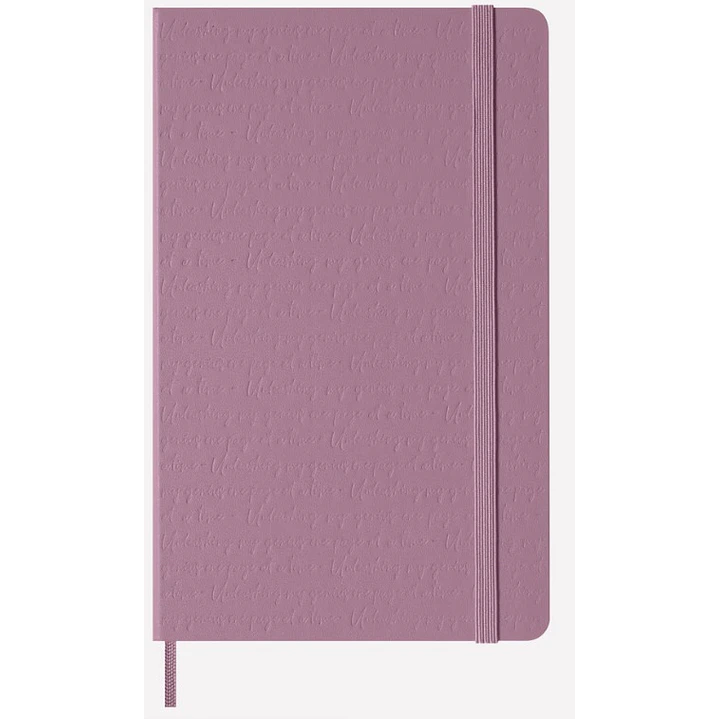 Classic Notebook Td Con Relieve Larje Roja Majestuoso Lisa - Moleskine 1