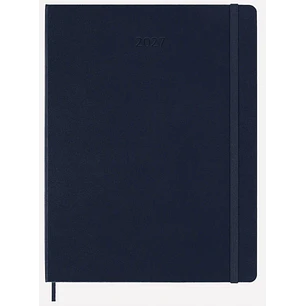 Agenda 12 M 2027 Semanal Tb Xl Azul Zafiro - Moleskine