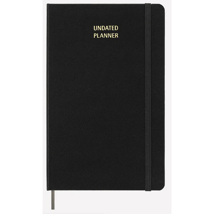 Agenda Sin Fecha Semanal Td Large Negro - Moleskine 1