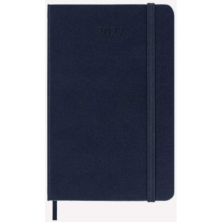 Agenda 12m 2027 Semanal Td Pocket Azul Zafiro - Moleskine 1