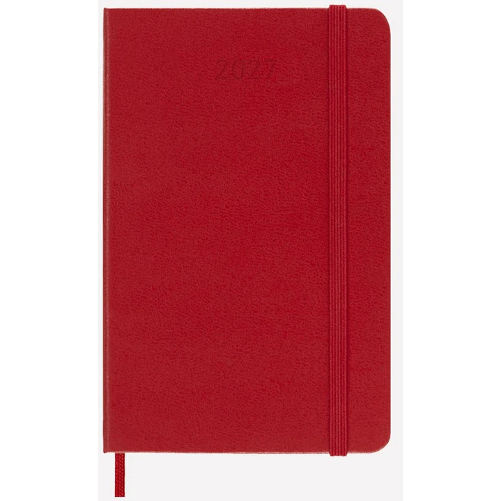 Agenda 12m 2027 Semanal Td Pocket Rojo Escarlata - Moleskine 1