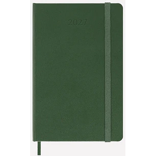 Agenda 12m 2027 Semanal Td Pocket Verde Mirlo - Moleskine
