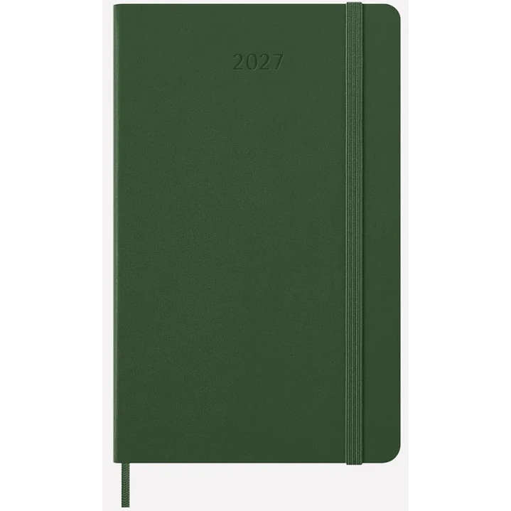 Agenda 12m 2027 Diaria Tb Large Verde Mirlo - Moleskine 1