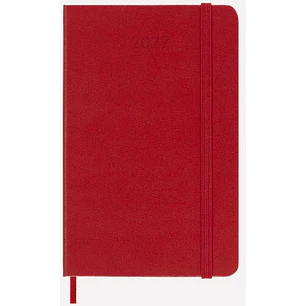 Agenda 12m 2027 Diaria Tb Pocket Rojo Escarlata - Moleskine