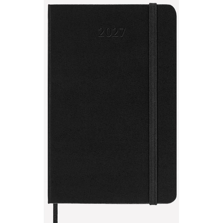 Agenda 12m 2027 Semanal Tb Pocket Negro - Moleskine 1