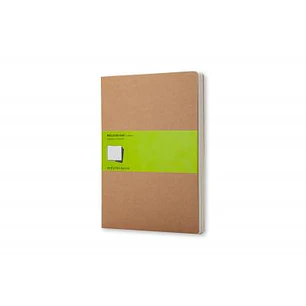 Moleskine Cahier Journals Set De 3 Tapa Blanda Xl Marron Kraft Lisa - Moleskine