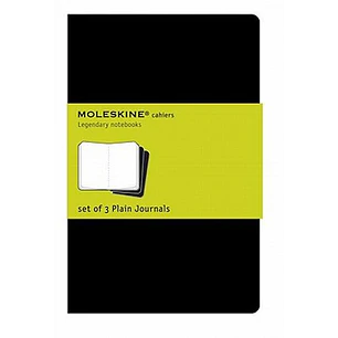 Moleskine Cahier Journals Set De 3 Tapa Blanda Xl Negro Lisa - Moleskine