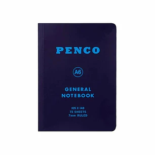 Cuaderno Lineas A6 Azul - Penco
