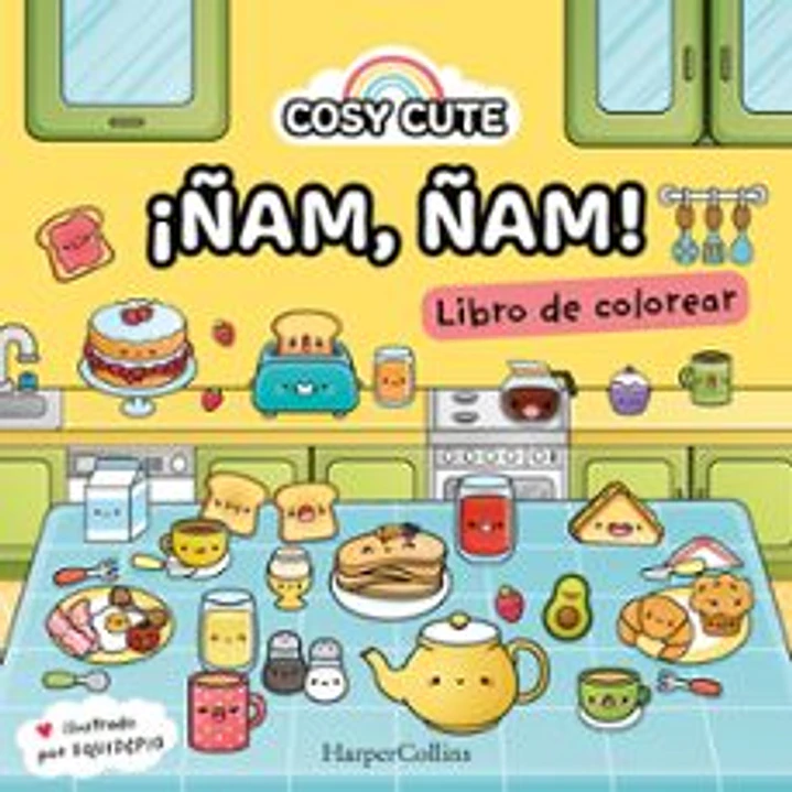 Cosy Cute ÑAm ÑAm Libro De Colorear - Cosy Cute 1