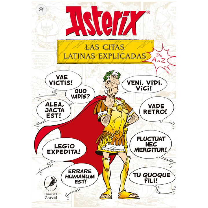 Asterix Las Citas Latinas Explicadas - Sin Autor 1