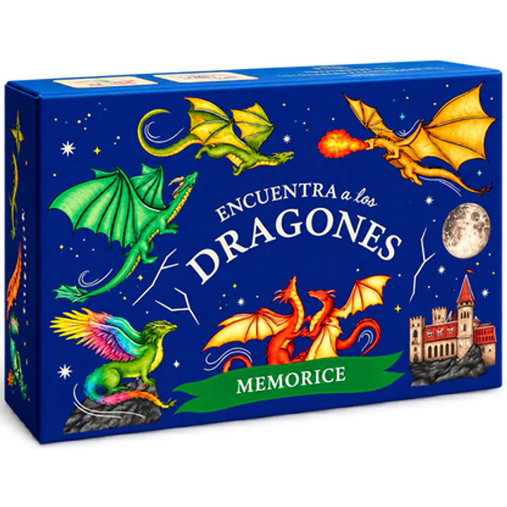 Encuentra A Los Dragones Memorice - Sin Autor 1