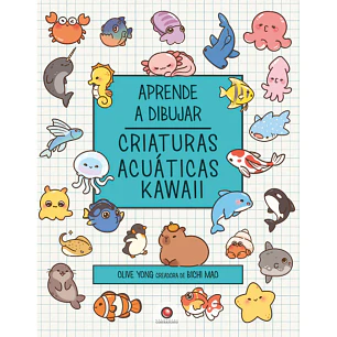 Aprende A Dibujar Criaturas Acuaticas Kawaii - Yong, Olive