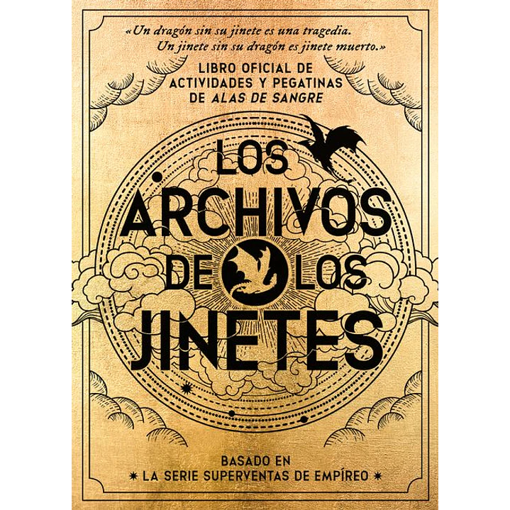 Libro Oficial De Actividades Y Pegatinas De Alas De Sangre Los Archivos De Los Jinetes - Yarros, Rebecca 1