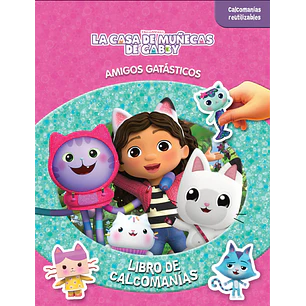 La Casa De Muñecas De Gabby - Libro De Calcomanias - Sin Autor