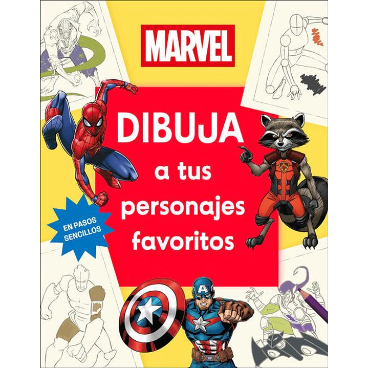 Marvel Dibuja A Tus Personajes Favoritos - Marvel 1