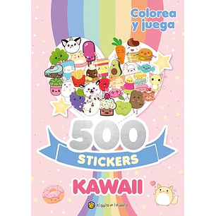 Chispas De Color Kawaii 500 Stickers - Sin Autor