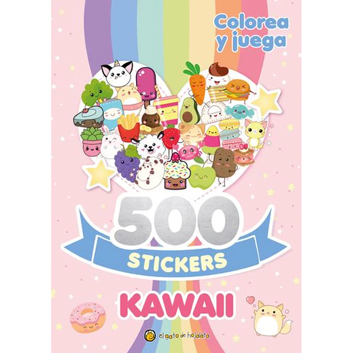 Chispas De Color Kawaii 500 Stickers - Sin Autor 1