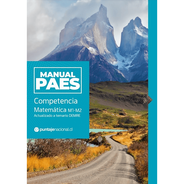 MANUAL PAES COMPETENCIA MATEMÁTICA + NUTRIA 2025 