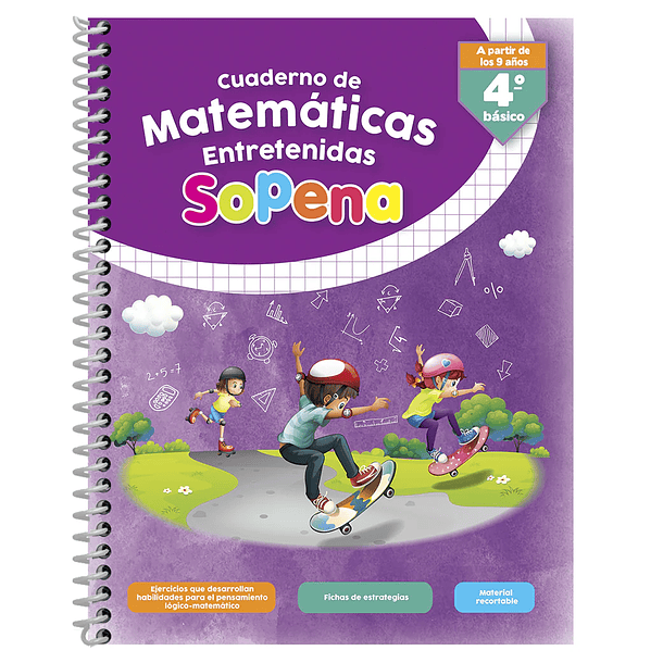 CUADERNO DE MATEMÁTICAS ENTRETENIDAS DESDE LOS 9 AÑOS 