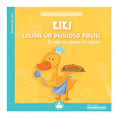 Kiki cocina un delicioso pastel