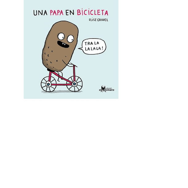 Una papa en bicicleta 
