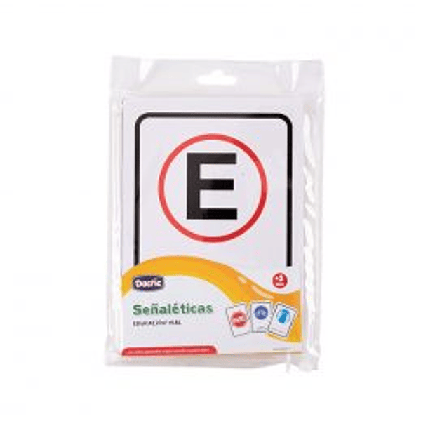 LAMINA SENALETICA 20U 21X15CM 