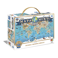 PUZZLE MAPA MUNDI 