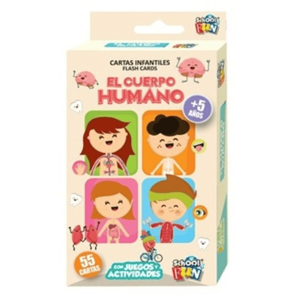CARTAS INFANTILES - EL CUERPO HUMANO 