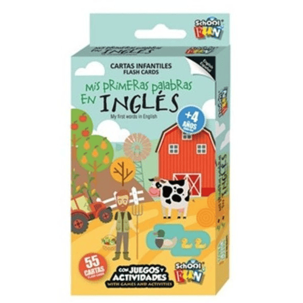 CARTAS INFANTILES - MIS PRIMERAS PALABRAS EN INGLES 