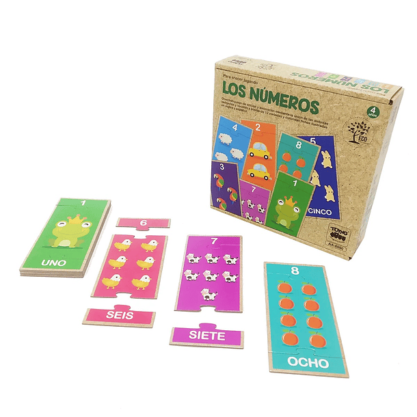 JUEGO EDUCATIVO-LOS NUMEROS 1
