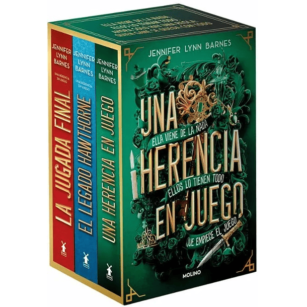 Estuche Una Herencia En Juego (3 Tomos) 