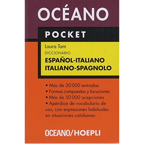 Diccionario Océano Práctico Español-Italiano Italiano-Spagnolo 