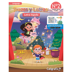 TRAZOS Y LETRAS N° 2 KINDER  LETRA LIGADA (MODELO 2026)