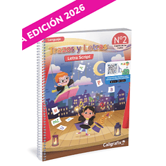TRAZOS Y LETRAS N° 2 KINDER - SCRIPT (MODELO 2026)