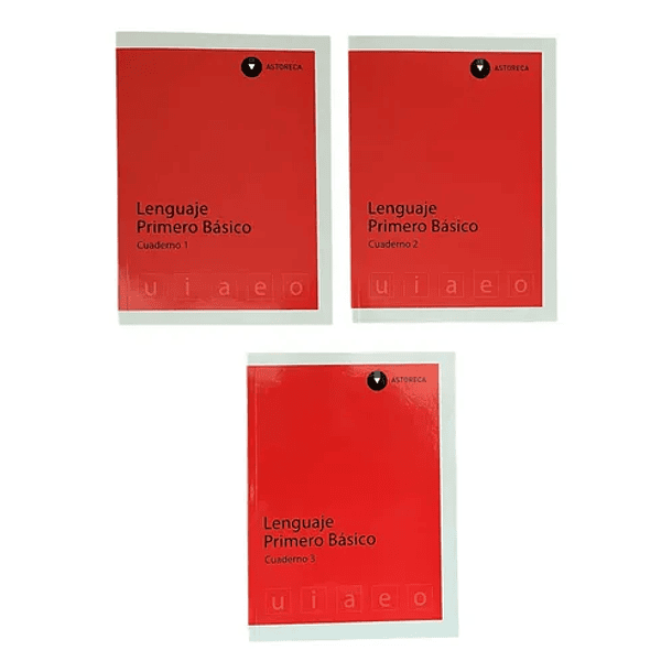 Lenguaje Primero Básico / Set de 3 libros 