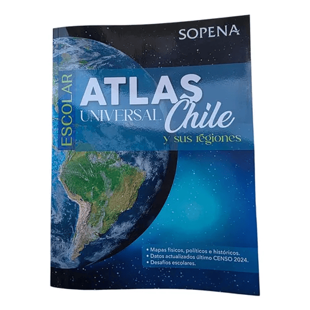 ATLAS UNIVERSAL CHILE Y SUS REGIONES 