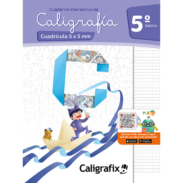 CALIGRAFÍA CUADRÍCULA 5° BÁSICO (MODELO 2026) 