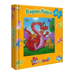 DRAGONES MÁGICOS (5 divertidos rompecabezas)